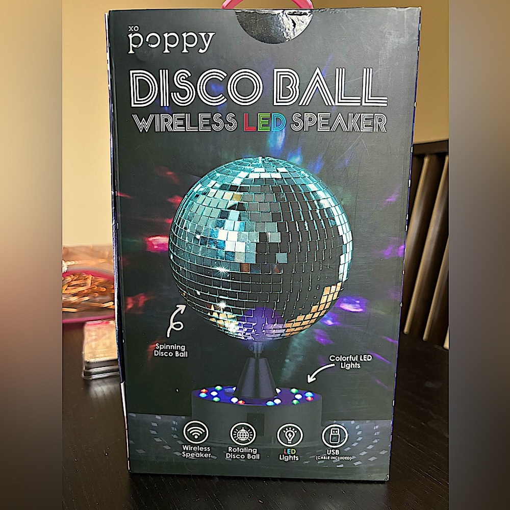 Disco Ball Wireless LED Speaker